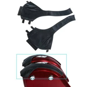 Black Saddlebag Lid Bras Fit For Indian Springfield 2016-2023 Roadmaster 15-23 - Picture 1 of 7