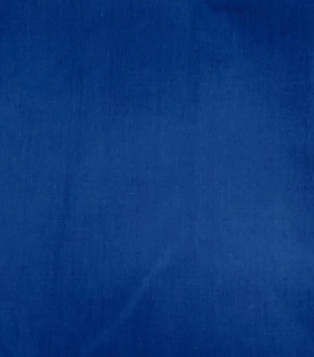Fabric 100% Cotton Solid Blue 44/45" Wide 34" Long - Image 1 of 2