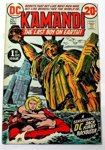 1972 Edad de Bronce DC Comics Kamandi No.1 ¡El último niño en la Tierra! 8,4 VF - Imagen 1 de 3