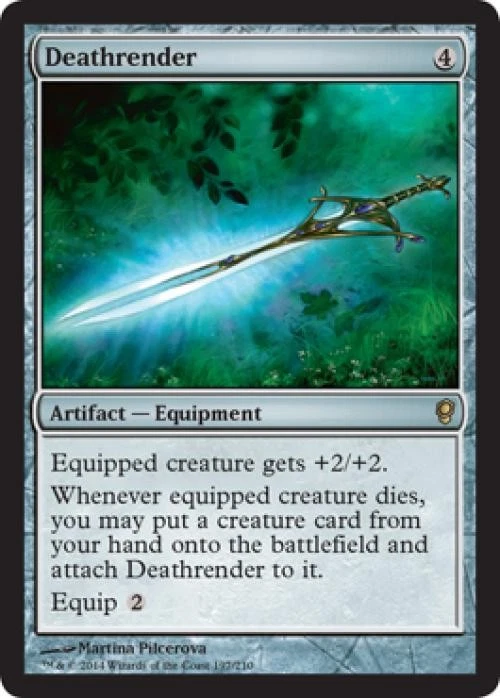 MTG English Deathrender NM Foil Conspiracy - Image 1 of 1