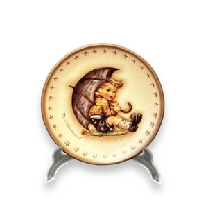 Neu Goebel Hummel Miniatur Teller Reproduktion Mih 1981 Regenschirm Junge 3,125" - Bild 1 von 4