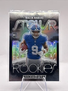 2024 Panini Rookies & Stars - Stellar Rookies Malik Nabers #SR-MNS Silver (RC) - Picture 1 of 2
