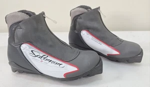 Salomon Slam 5 Profil SNS Gray Cross Country Ski Boots Women's Size 5.5 - Picture 1 of 10