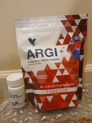 Forever ARGI+ with L-Arginine & Vitamins complex AND MULTI-MACA BedRoom pack - Image 1 of 4