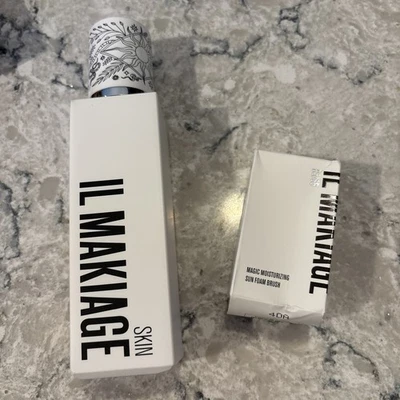 IL MAKIAGE 85/66 Magic Moisturizing Sun Foam Sunless Tanner 4 oz. With brush!  - Image 1 of 4