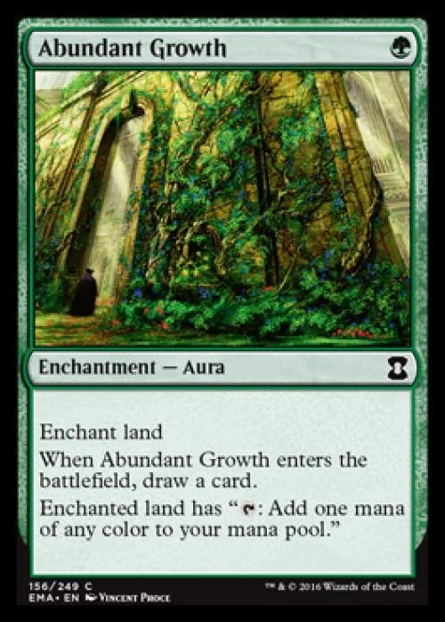 Abundant Growth -Foil Near Mint MTG Eternal Masters - Image 1 of 1