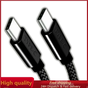 USB-C to USB-C Cable Male Type-C Cable Cord Fast Charger Charging Data Sync - Picture 1 of 4
