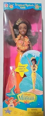 Muñeca Kayla Tropical Splash The Little Mermaid Mattel en caja 1997 NRFB Foto 1 de 4