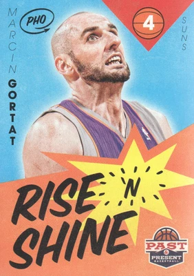 2012-13 Panini Past and Present Rise N Shine #80 Marcin Gortat - BSK - Image 1 of 2