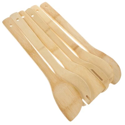  6 Pcs Serving Utensils Set Sets Cooking Funny Spatulas for Kitchen Use - Image 1 of 4