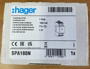 Hager SPA180N Combined SPD T1+T2 100kA - Picture 1 of 4