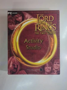 PC - The Lord Of The Rings The Two Towers Activity Studio - Big Box - NIB Sealed - Picture 1 of 4