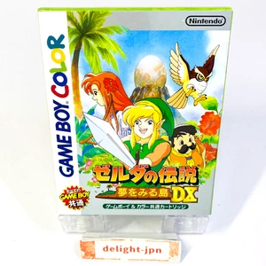 The Legend of Zelda Link's Awakening DX GameBoy Game Boy Color Japan JAPANESE - Picture 1 of 14