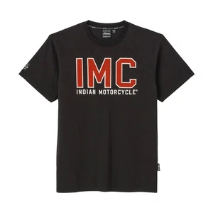 Indian Motorcycle Men's IMC Printed Logo T-Shirt, Black - Picture 1 of 4