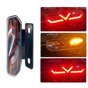 Motorcycle Rear Lamp LED Brake Light ATV Taillight Stop Turn Signal Indicator - Bild 1 von 11
