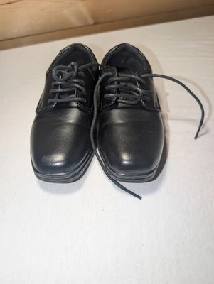 Deer Stags Boys Dress Shoes Blazing Oxford Black, Size 9 Toddler Baby - Image 1 of 4