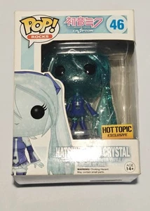 Funko Pop Rocks 46 - Hatsune Miku Crystal - Hot Topic Exclusive - Picture 1 of 4
