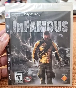 InFamous - Etiqueta Negra (Sony PlayStation 3) PS3 Nuevo y Sellado de Fábrica - Imagen 1 de 6