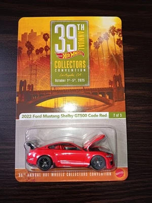 Ford Mustang Shelby GT500 39ª Convención Anual de Coleccionistas '22 Hot Wheels  Foto 1 de 4