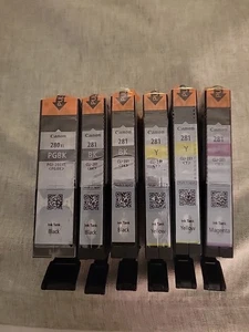 Genuine Canon PG-280XL Black & CL-281 Yellow, Magenta Color Ink  FREE SHIPPING  - Picture 1 of 1