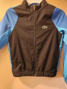 Boys’ Lacoste Tennis Colourblock Jogger Jacket. Size 8 - Picture 1 of 6