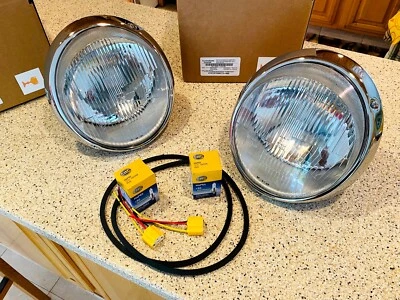 PAR MONTAJE FARO ORIGINAL NOS BOSCH PORSCHE 911 930 H4 Foto 1 de 4
