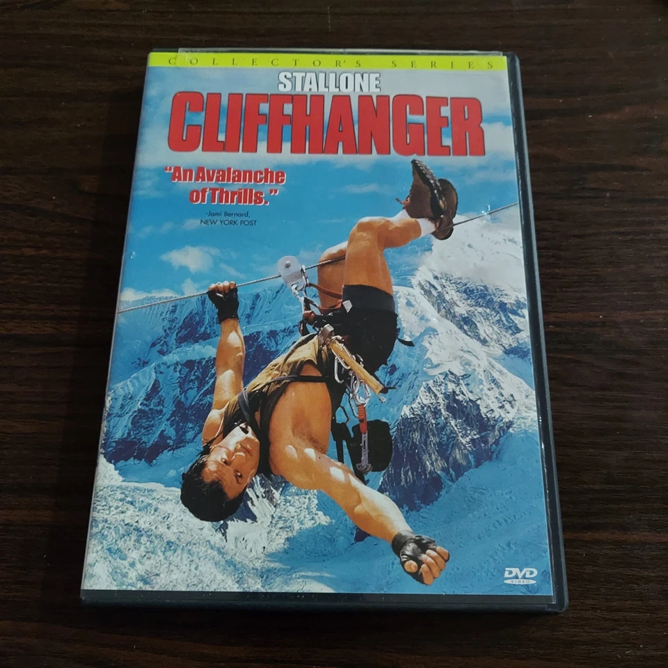 Cliffhanger (DVD, 2000 Collector's Series) Tri-Star Pictures Sylvester Stallone  - Image 1 of 3