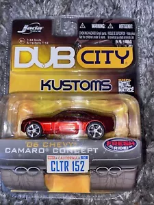 DUB City Kustoms 2006 CHEVY CAMARO CONCEPT Candy Red Die Cast 1:64 Scale A8 - Picture 1 of 4