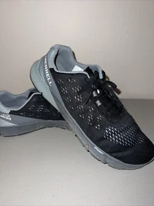 Merrell Women’s Bare Access Flex2 Trail Running Athletic Shoes 10.5 Black Gray - Picture 1 of 8