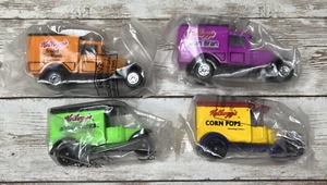 Vintage Lot of 4 Hot Wheels Model ‘T’ & Model ‘A’ Kellogg’s & Speed Shop Cars - Picture 1 of 8