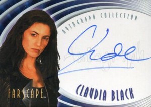 Farscape in Motion Premiere Edition Claudia Black Case Topper Autograph Card A6