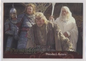 2002 Topps The Lord of the Rings The Two Towers Theoden's Return #37 0k3a