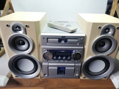 Kompakte JVC Stereoanlage Hifi-Anlage Kompaktanlage Micro Component System UXP7R - Bild 1 von 4