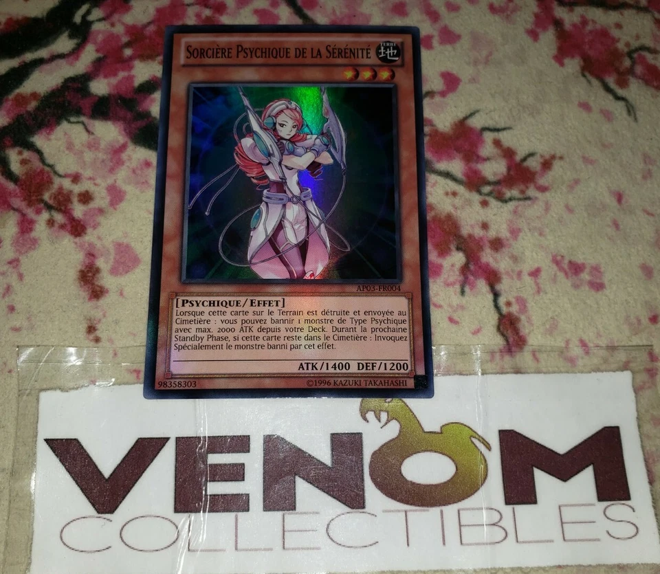 1x (M/NM) *FRENCH* Serene Psychic Witch AP03-EN004 Super Rare Unlimited YuGiOh - Image 1 of 1
