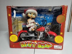 2003 Talking Doll Betty Boop auf einem Motorrad Neu - Bild 1 von 8