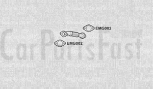 EFRN8063 LINK PIPE Renault Master LHD 2.5 Diesel Chassis Cab 09/2006 to 12/2007 - Picture 1 of 1