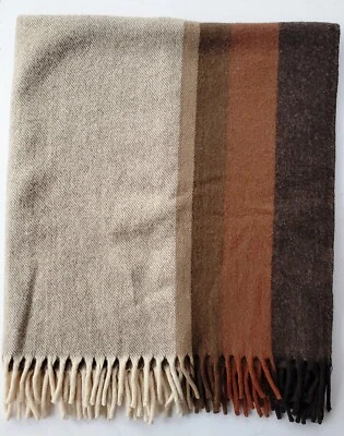 Excelente tiro de lana galés Derw Woollen Mills Gales de colección 54" x 46" Foto 1 de 4