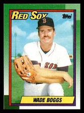 1990 Topps Wade Boggs HOF Red Sox #760 NM-MINT