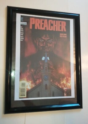 Проповедник плакат #2 в рамке проповедник #1 обложка (1995) Гленн Фабри AMC ТВ-сериал - Изображение 1 из 4