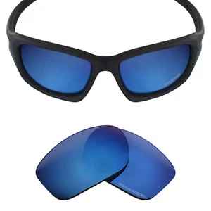 hdhut+ Anti-SaltWater Corrosion Lenses for-Oakley Valve Pacific Blue Polarized - Picture 1 of 6