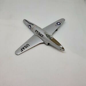 CLASSIC LOCKHEED F-80/P-80 SHOOTING STAR FT-547 PLANE MODEL not completre