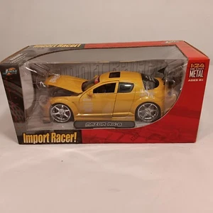 NEW JADA IMPORT RACER 1:24 Scale Metal Mazda RX-8 Car - Picture 1 of 9