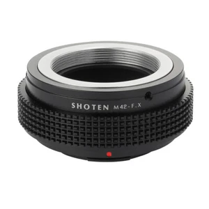 SHOTEN Objektivadapter M42 Schraube auf Fuji X X-T3 X-T10 X-Pro2 X-A2 X-H1 X Pro3 X-E1 - Bild 1 von 5