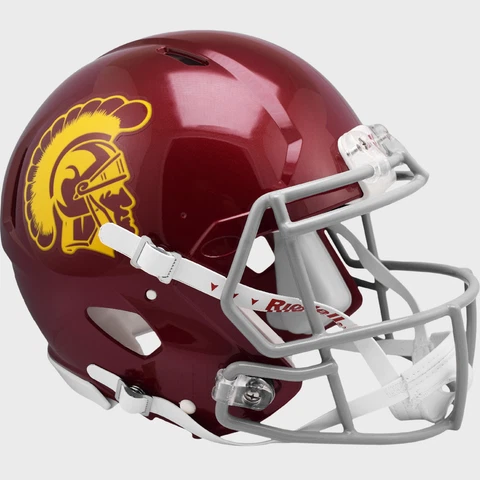 USC TROJANS NCAA Riddell SPEED Full Size Authentic Football Helmet Cover