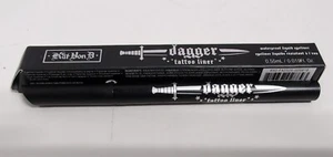 NEW Kat Von D DAGGER Tattoo Waterproof Liquid Eye Liner TROOPER Black .55mL NIB - Picture 1 of 5