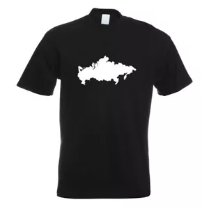 Rusia Contorno Camiseta Motivo Impreso Camisa Divertida Diseño Estampado - Imagen 1 de 19