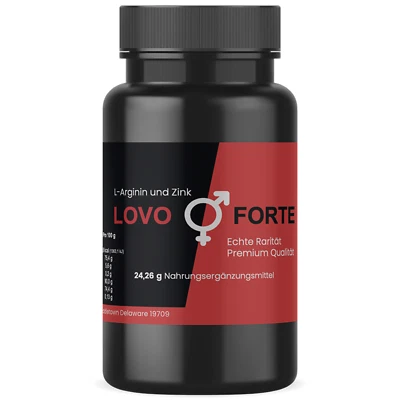 DR. JOKAR LOVOFORTE 30 Uni-Sex-Pillen – Nahrungsergänzung für Intim-Wohlbefinden & Kraft