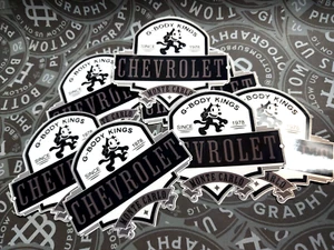 Pegatina Chevrolet G-BODY Kings Monte Carlo Felix el gato 3" - Imagen 1 de 1