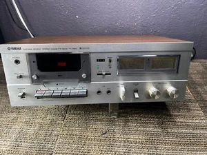 Raro! Yamaha Modello TC-520 Tape Deck Vintage Non Suona Cassetta P 835101 ๐บ๐ธ - Foto 1 di 13