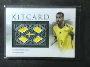 2023-24 Futera Unique Kitcard Emerald Alexander Isak 10/20 Sweden Relic - Bild 1 von 2